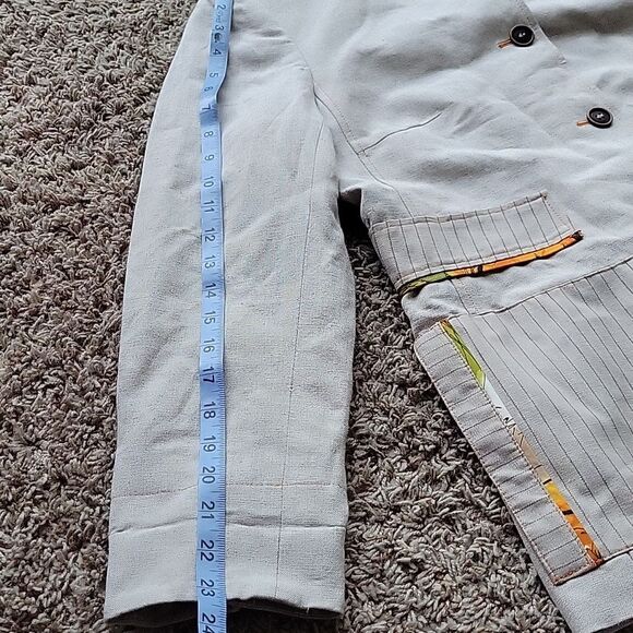 Harve Benard by Benard Holtzman Women's Linen Jacket Size US 8 - Picture 12 of 13